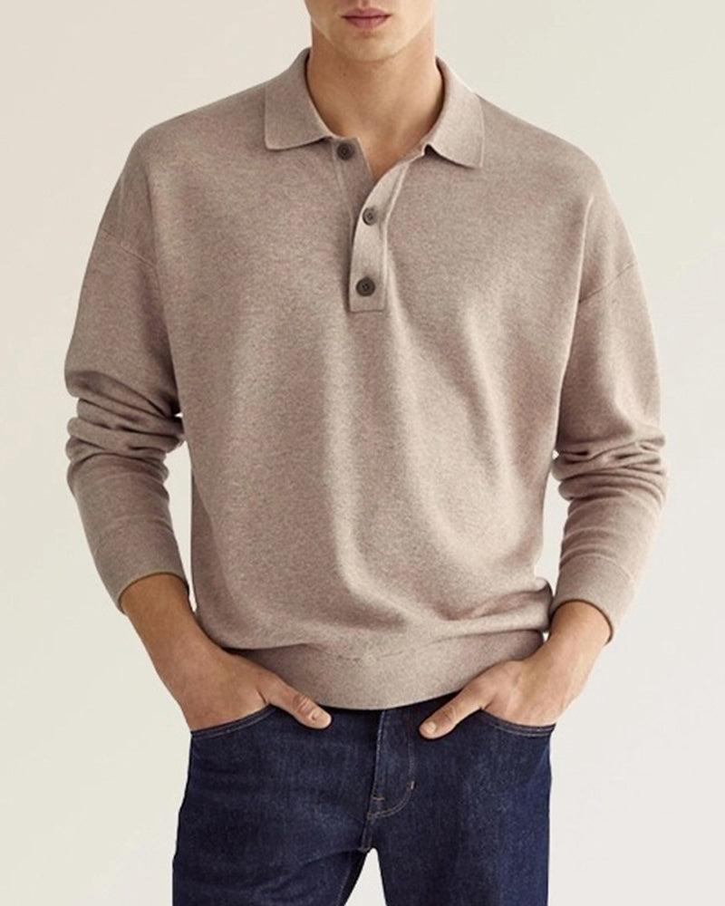 Mathieu™ | Chemise à manches longues avec fermeture à boutons