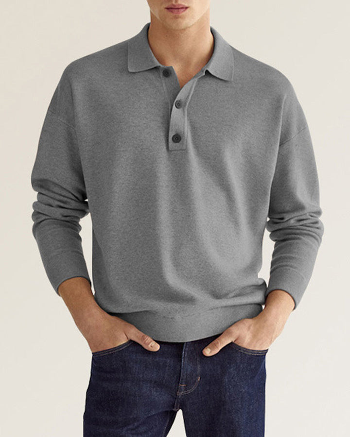 Mathieu™ | Chemise à manches longues avec fermeture à boutons