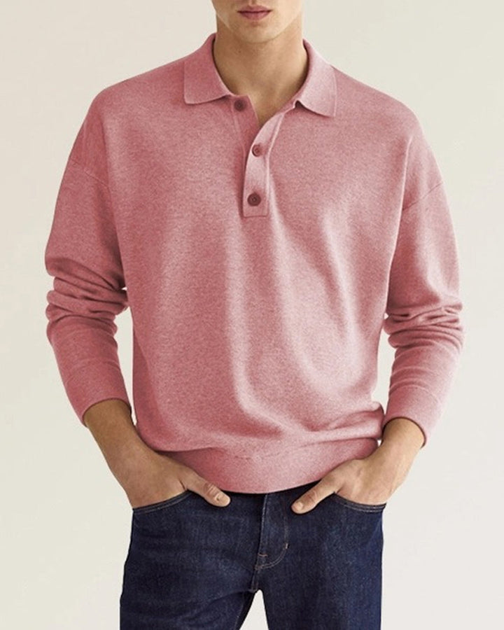 Mathieu™ | Chemise à manches longues avec fermeture à boutons