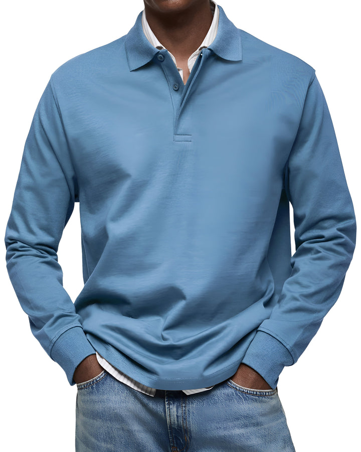 Pablo™ | Polo de Luxe à Manches Longues