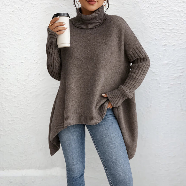 Clara™ | Pull Col Roulé Minimal Chic