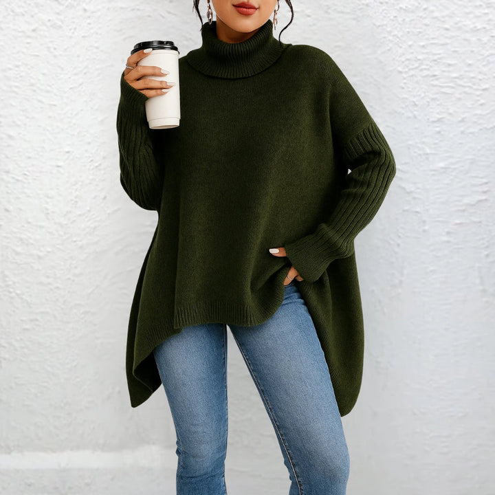 Clara™ | Pull Col Roulé Minimal Chic