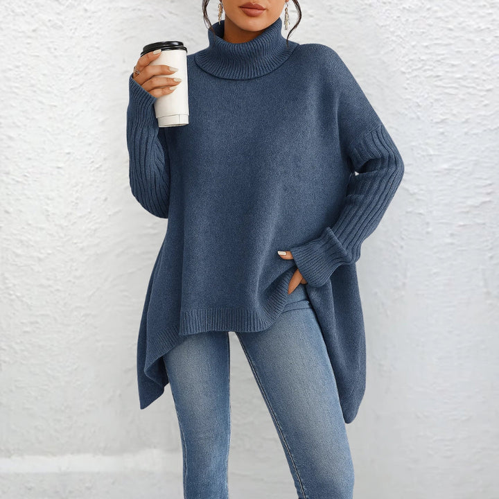 Clara™ | Pull Col Roulé Minimal Chic