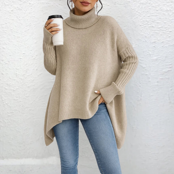 Clara™ | Pull Col Roulé Minimal Chic