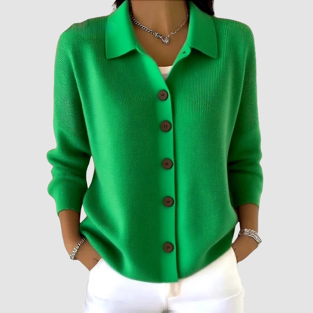Joanna | Cardigan en Maille Boutonné