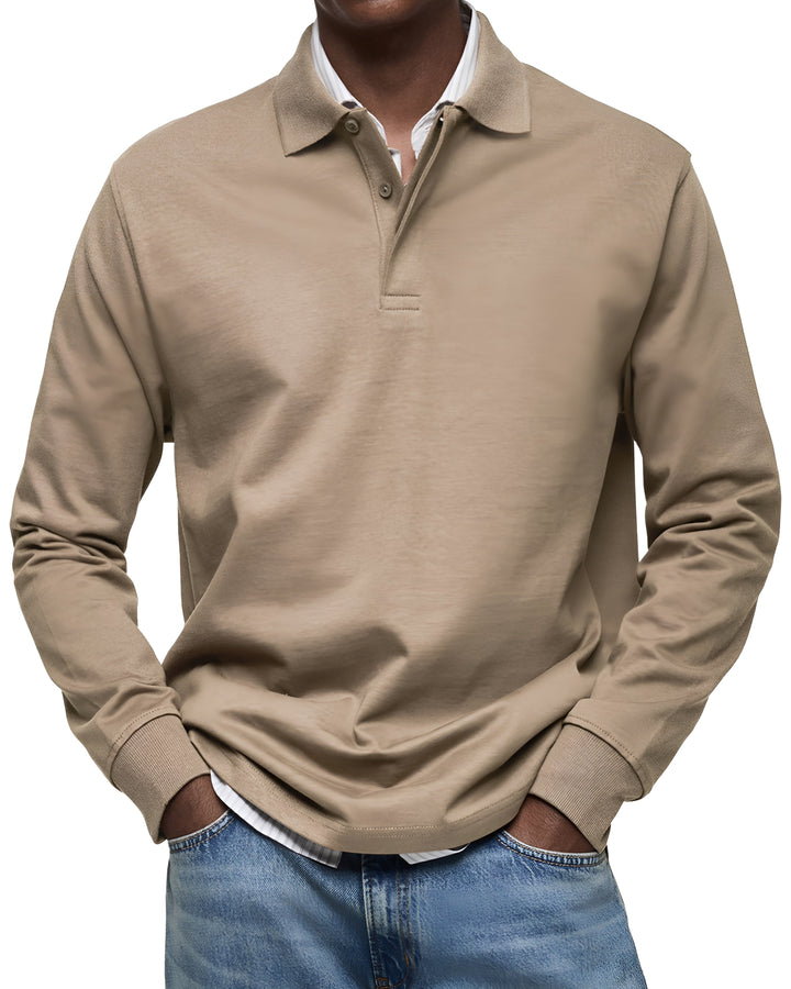 Pablo™ | Polo de Luxe à Manches Longues
