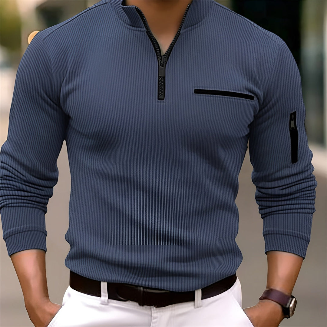 Lucien™ | Chemise à manches longues avec fermeture éclair