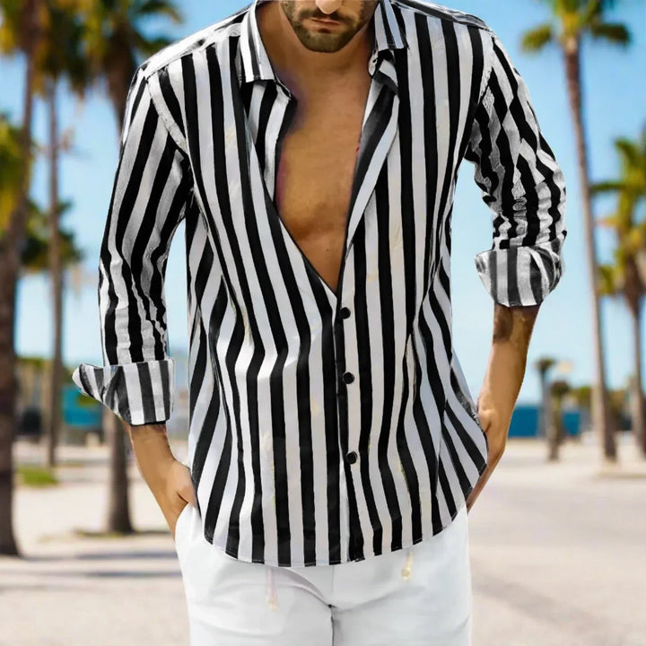 Xavier™ | Chemise décontractée à rayures