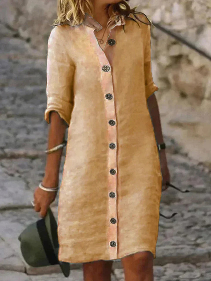 Robe Alissa Mi-longue Élégante & Décontractée