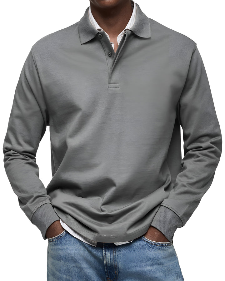 Pablo™ | Polo de Luxe à Manches Longues