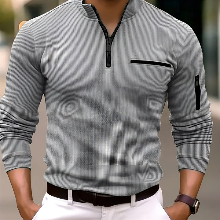 Lucien™ | Chemise à manches longues avec fermeture éclair