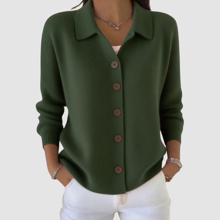 Joanna | Cardigan en Maille Boutonné