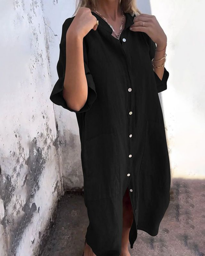 Robe Chemise Longue & Décontractée