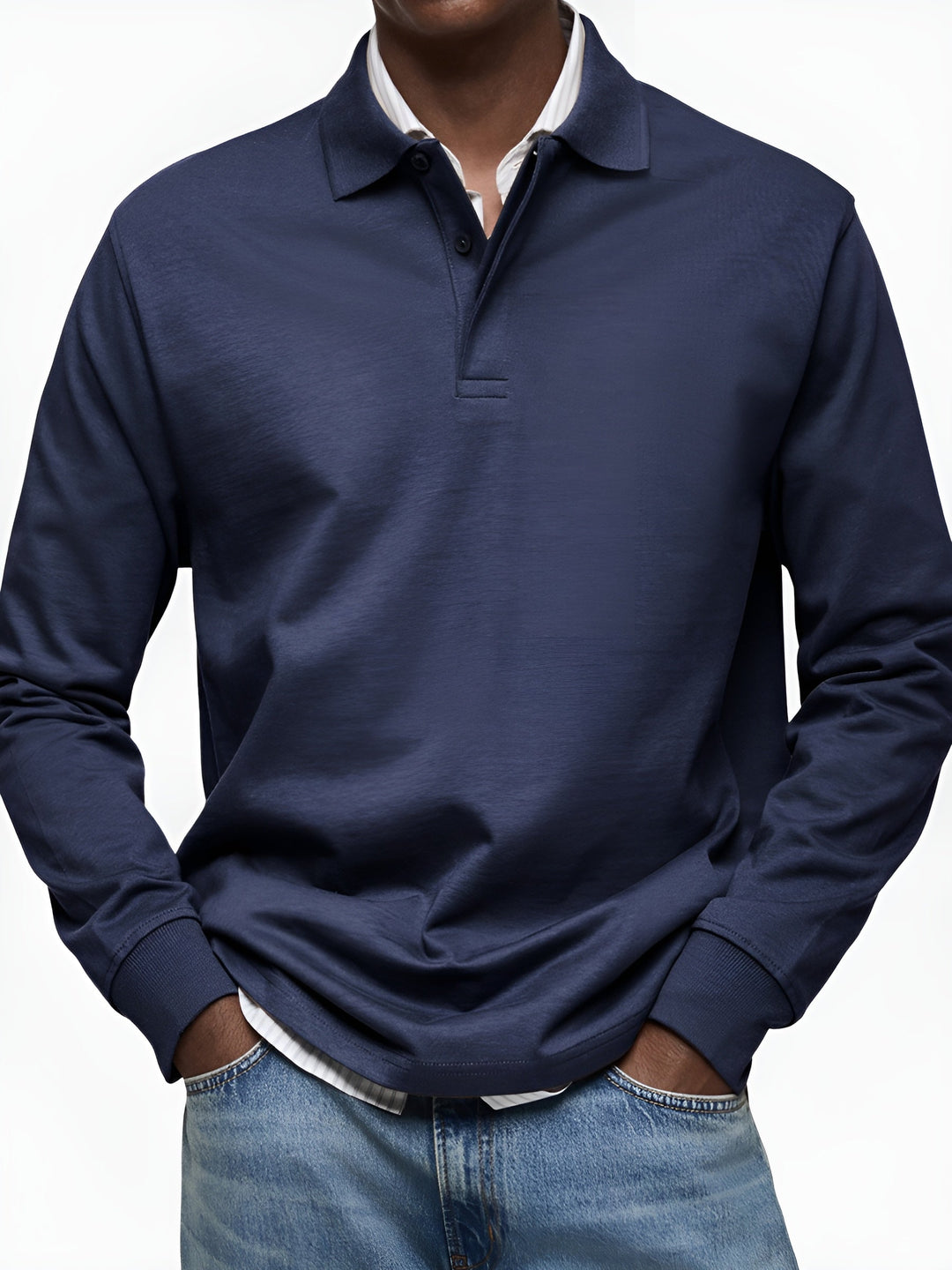 Pablo™ | Polo de Luxe à Manches Longues