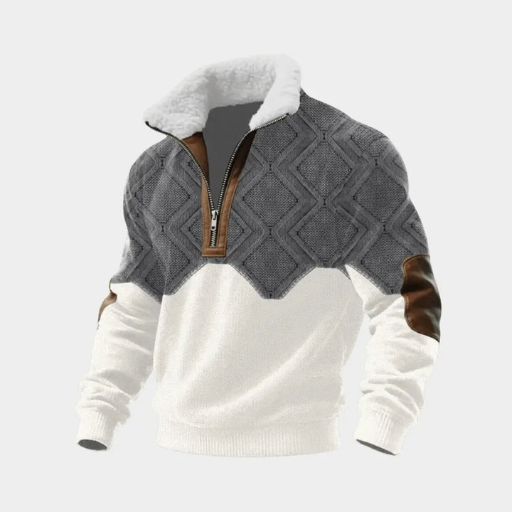 Pull avec Col en Fleece
