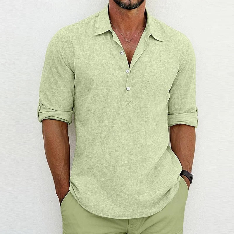 Henri™ | Chemise en coton haut de gamme pour homme