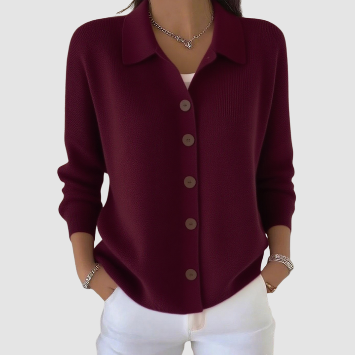 Joanna | Cardigan en Maille Boutonné