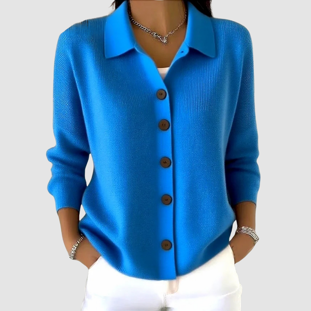 Joanna | Cardigan en Maille Boutonné