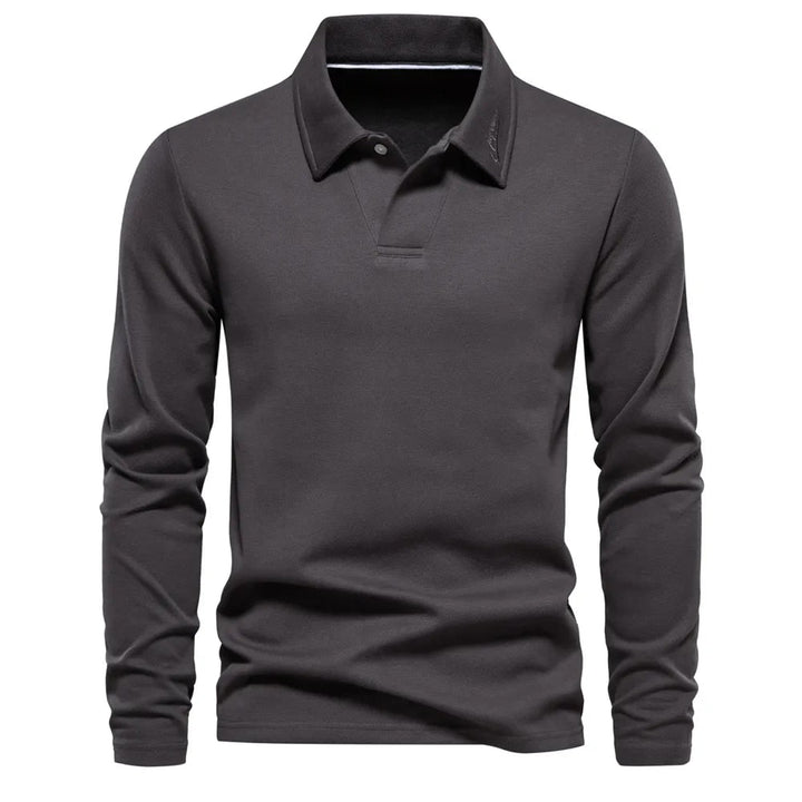 Xavier™ | Polo décontracté à manches longues