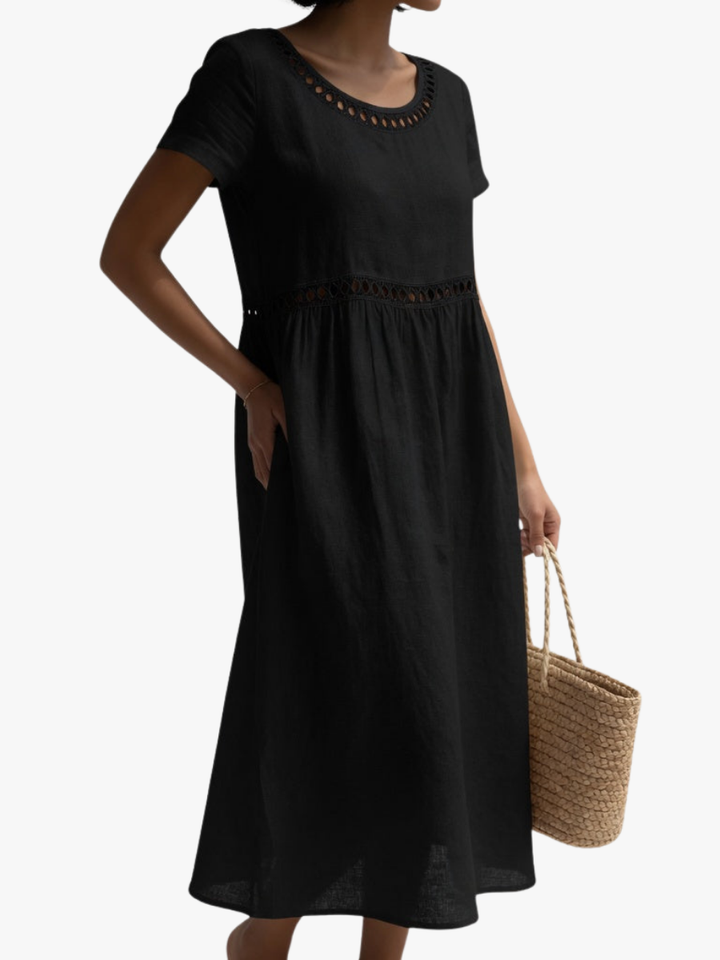 Camille | ROBE BRODÉE POUR FEMME