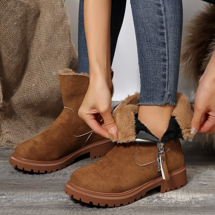 Maëlyne | Bottines fourrées confort