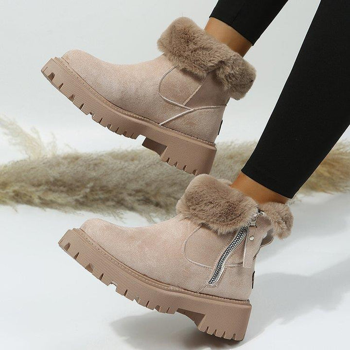 Maëlyne | Bottines fourrées confort