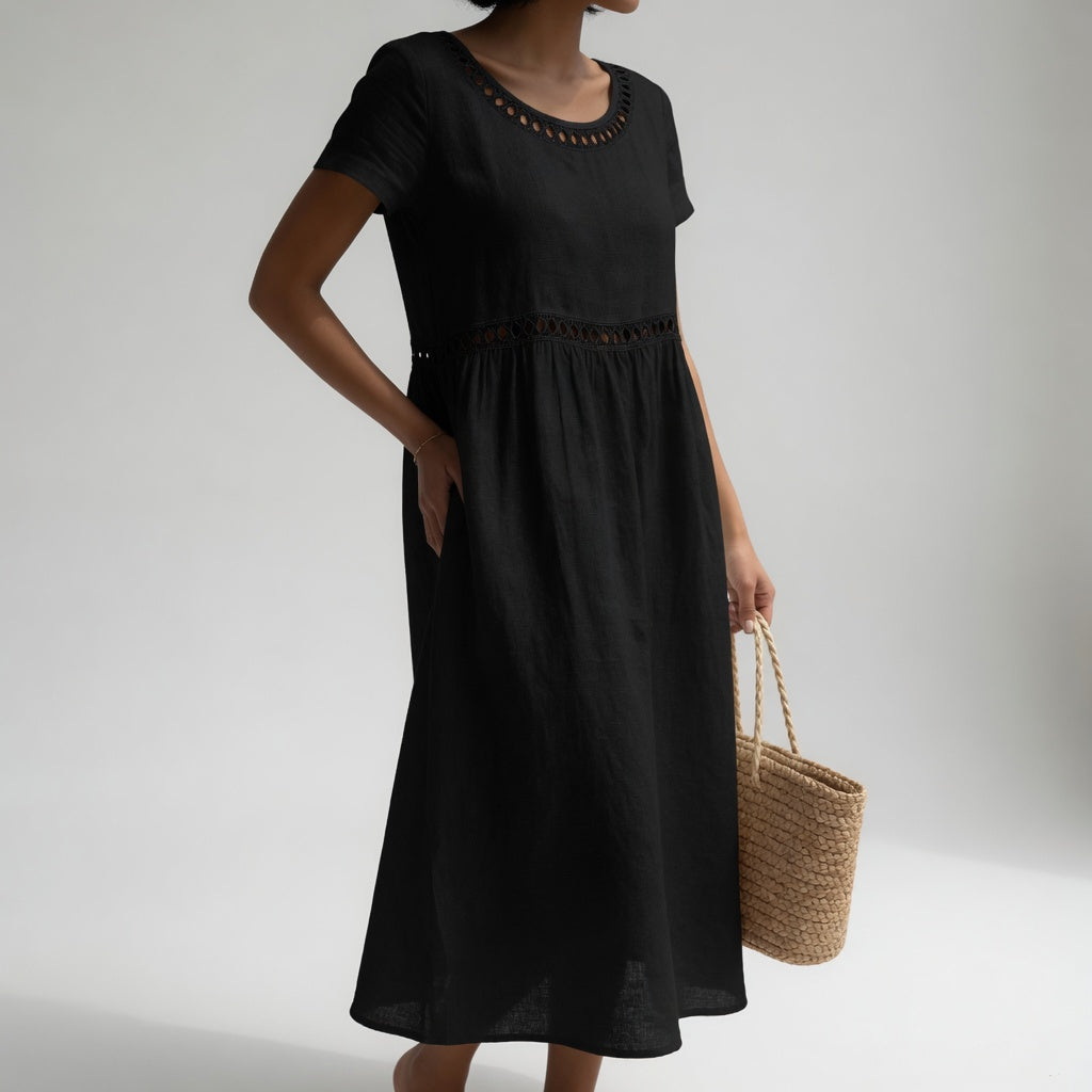 Camille | ROBE BRODÉE POUR FEMME