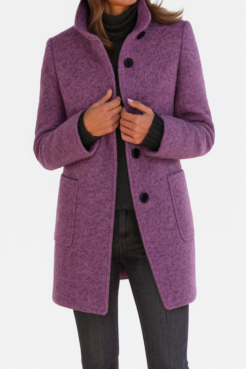 Berta – Manteau femme élégant et intemporel