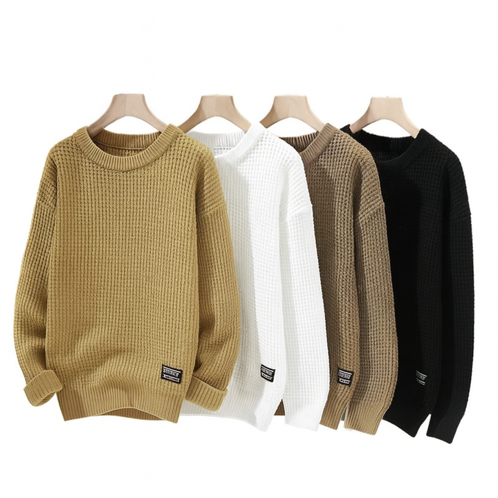Pull en nid d'abeille premium