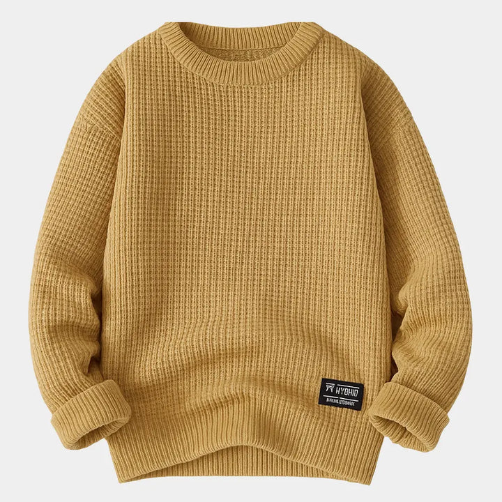Pull en nid d'abeille premium