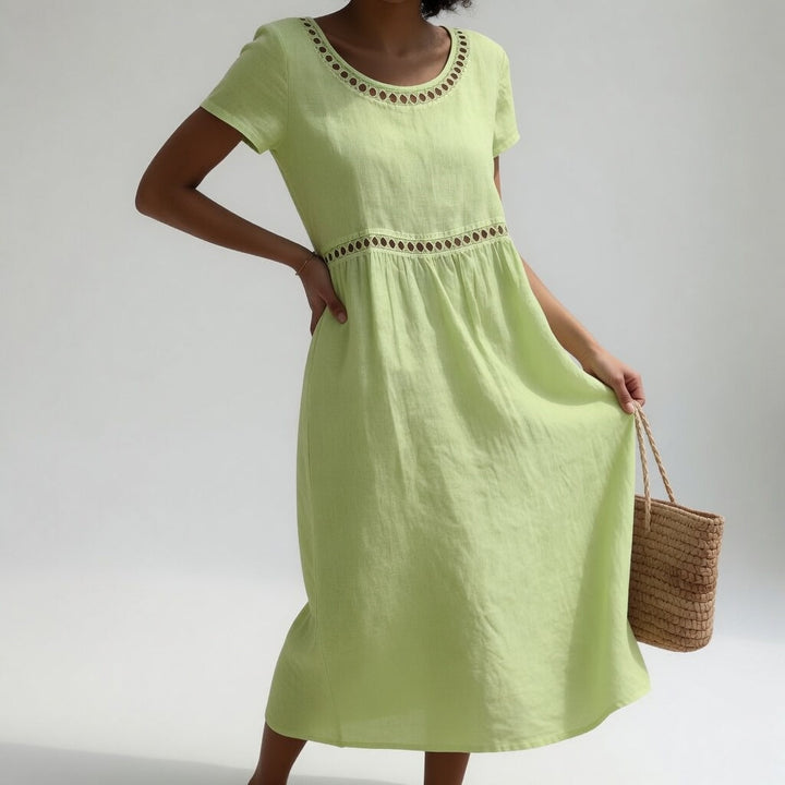 Camille | ROBE BRODÉE POUR FEMME