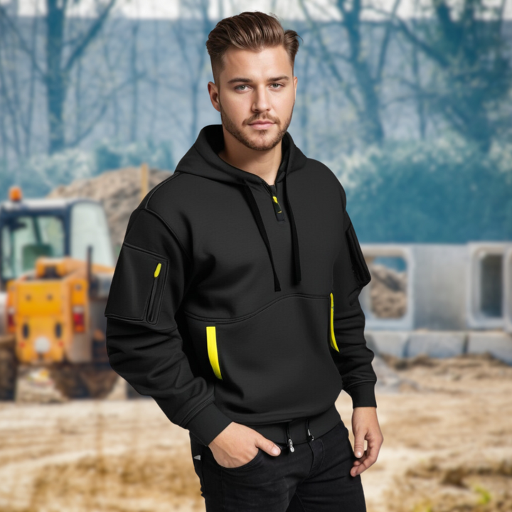 Sweat à capuche de travail durable