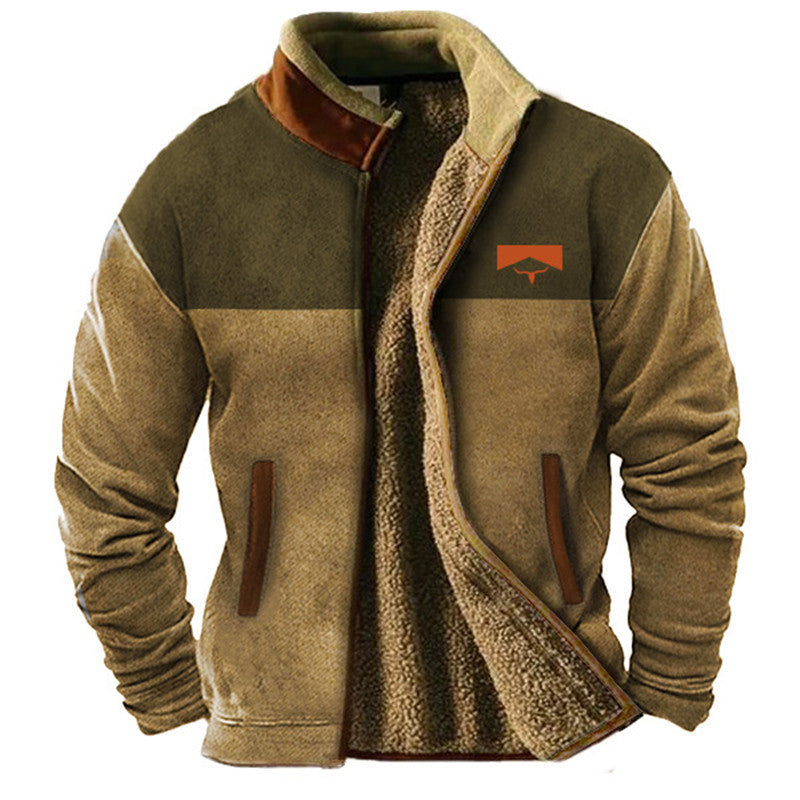 Veste en polaire décontractée
