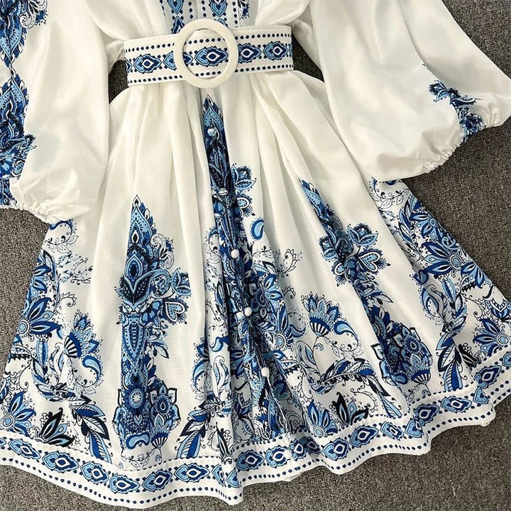 Mini Robe Joséphina Ajustée Brodée