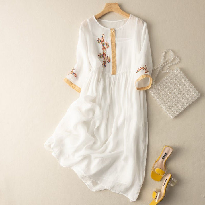 Robe Havana Vintage En Lin