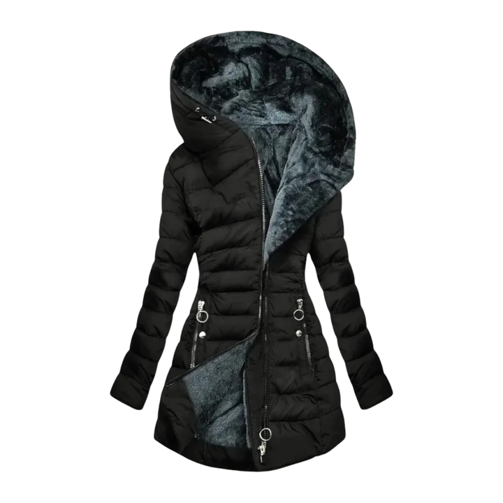 Camilla I Manteau d'hiver luxueux et chaud