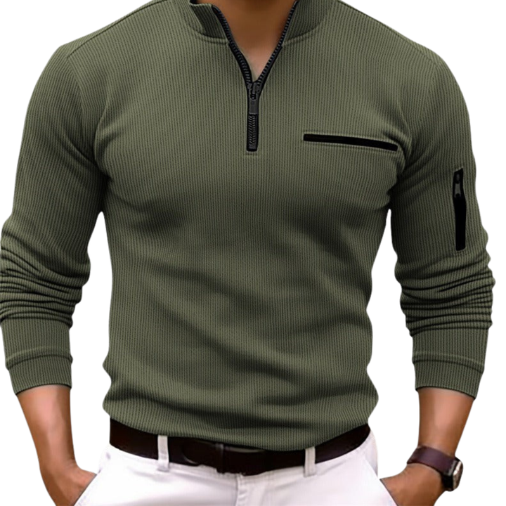 Lucien™ | Chemise à manches longues avec fermeture éclair