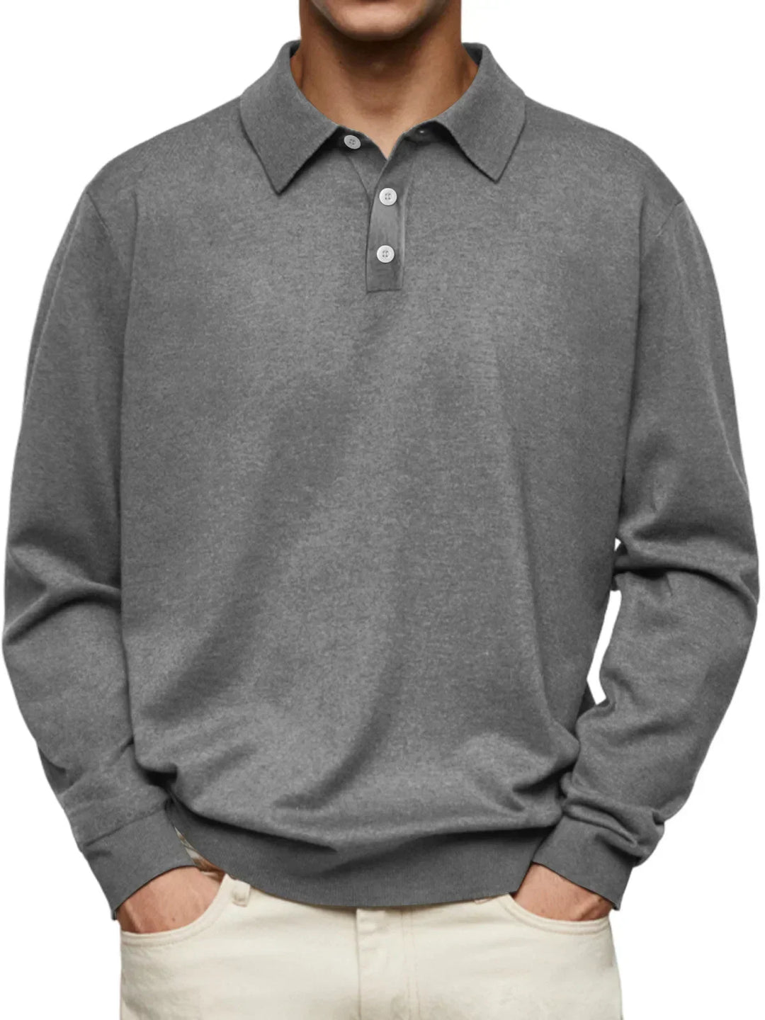 Jean-Baptiste™ | Polo de Luxe à Manches Longues