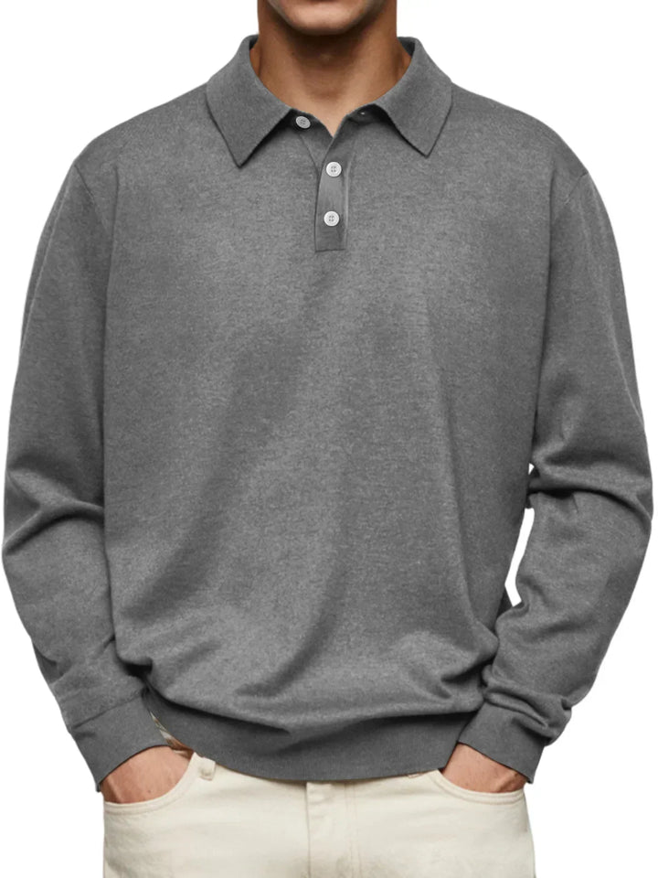 Jean-Baptiste™ | Polo de Luxe à Manches Longues