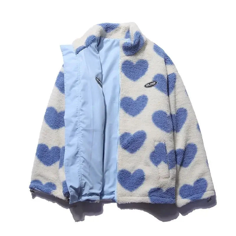 Katharina™ | Veste réversible à motifs cœur
