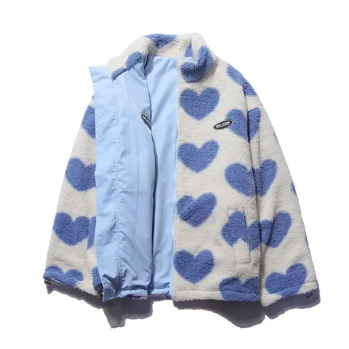 Katharina™ | Veste réversible à motifs cœur