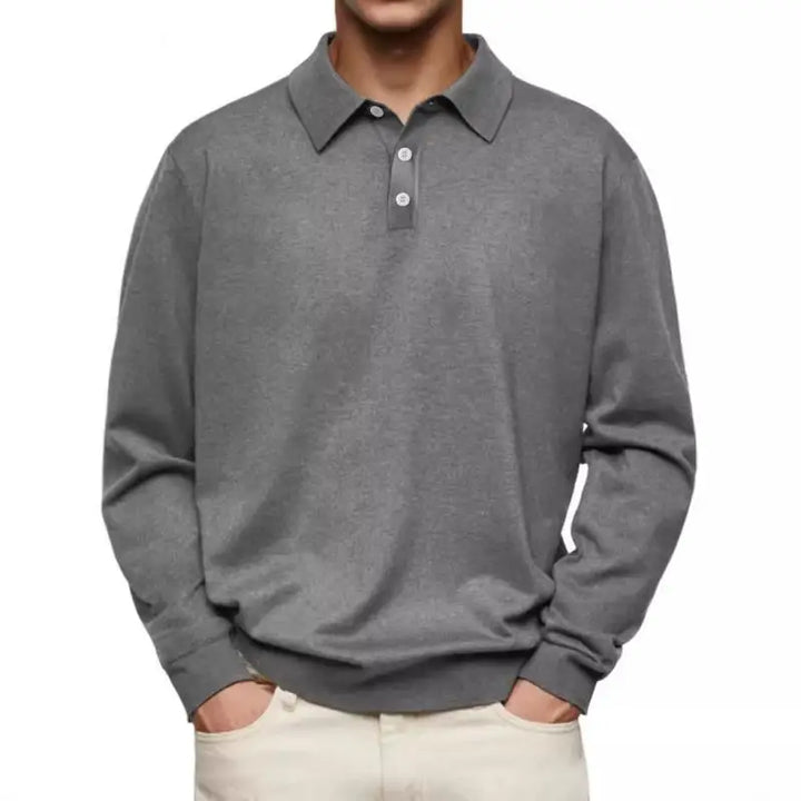 Jean-Baptiste™ | Polo de Luxe à Manches Longues