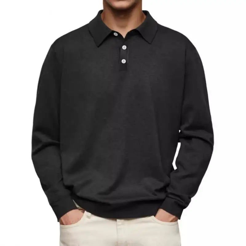 Jean-Baptiste™ | Polo de Luxe à Manches Longues