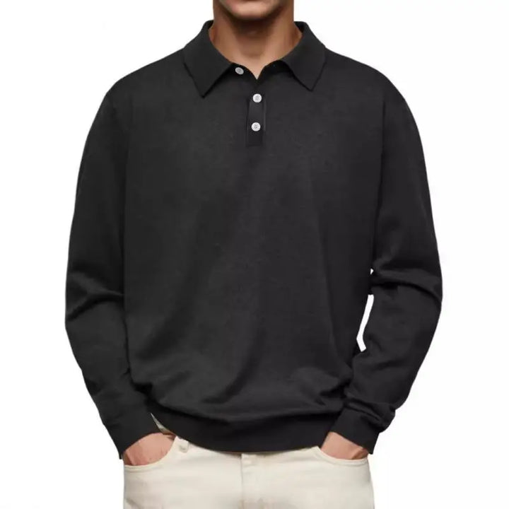 Jean-Baptiste™ | Polo de Luxe à Manches Longues