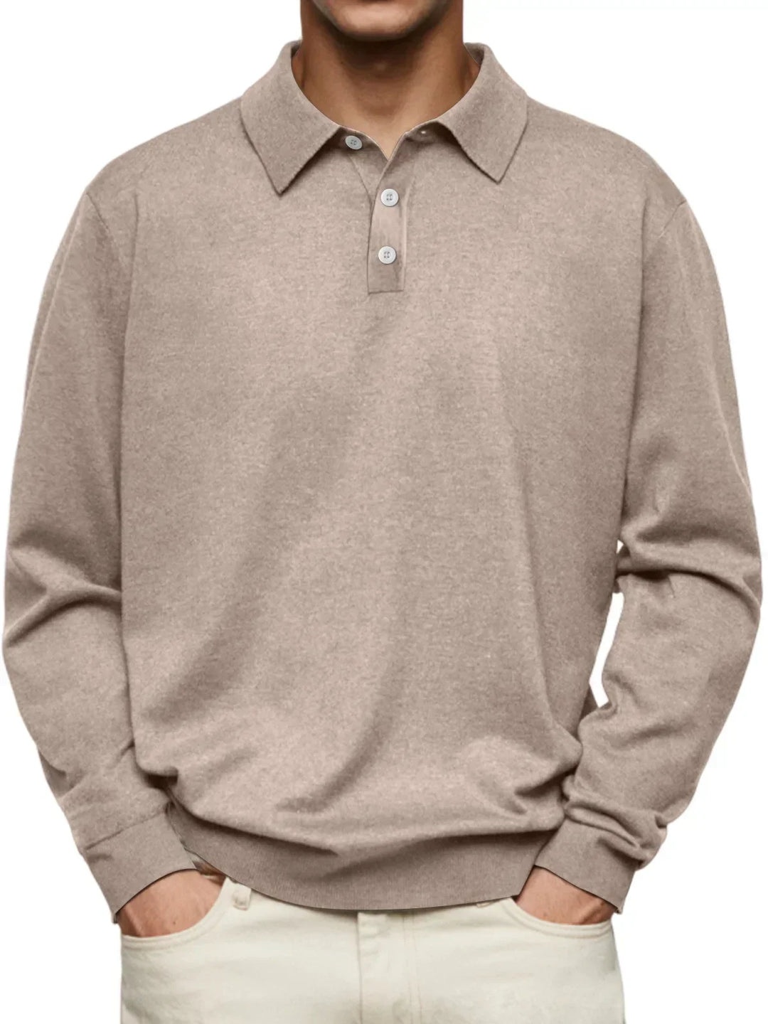 Jean-Baptiste™ | Polo de Luxe à Manches Longues