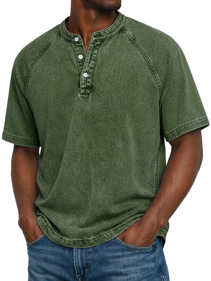 Étienne | Chemise vintage boutonnée pour homme