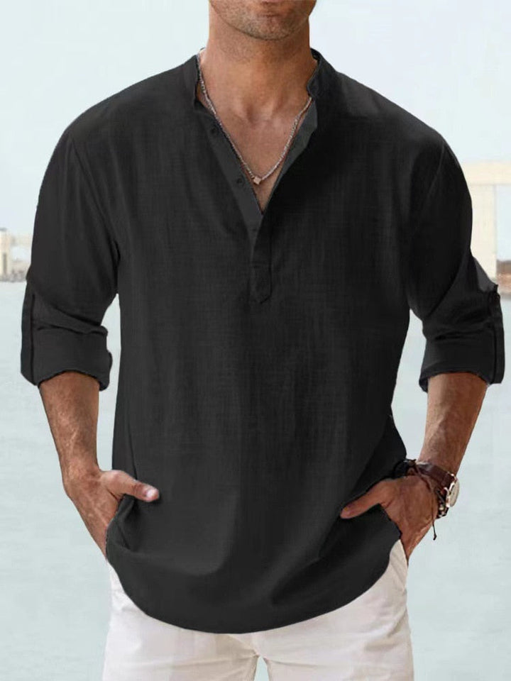 Matteo™ | Chemise en lin respirante