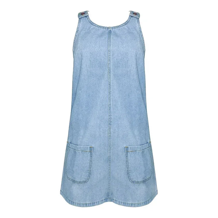 Robe En Jean Élégante & Décontractée