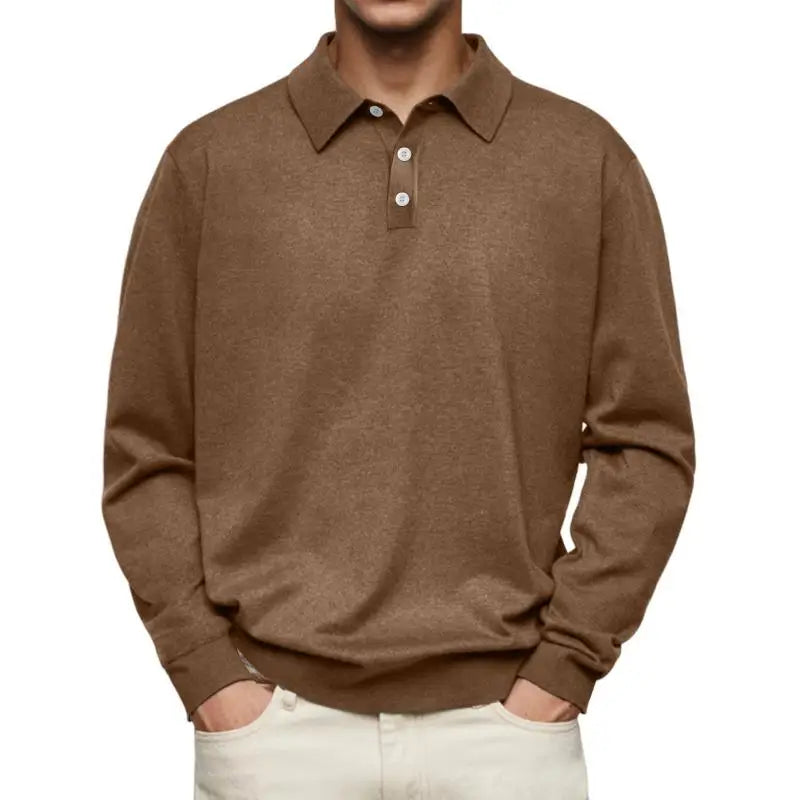 Jean-Baptiste™ | Polo de Luxe à Manches Longues