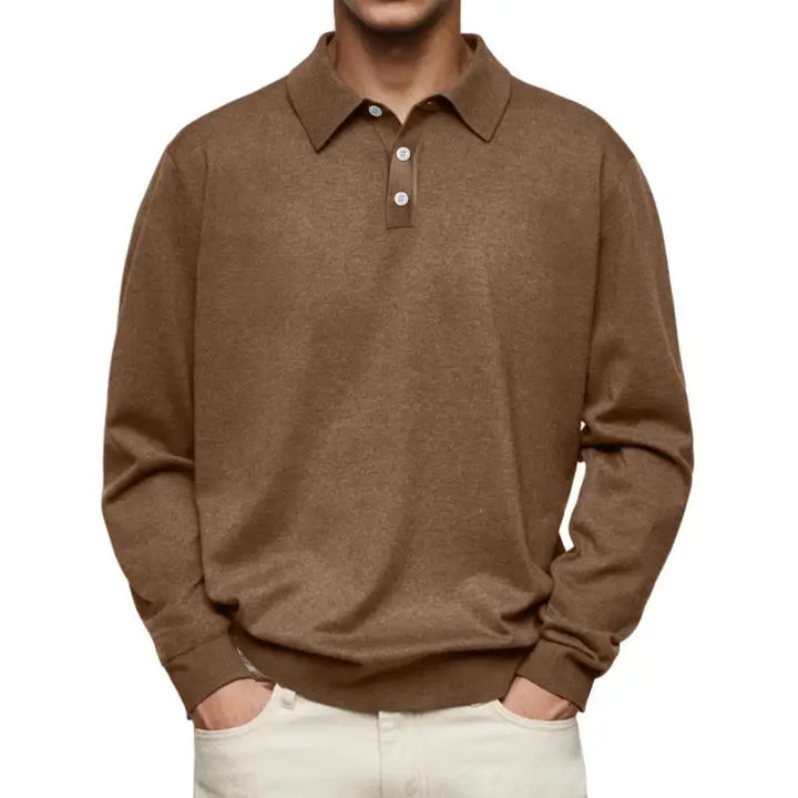 Jean-Baptiste™ | Polo de Luxe à Manches Longues